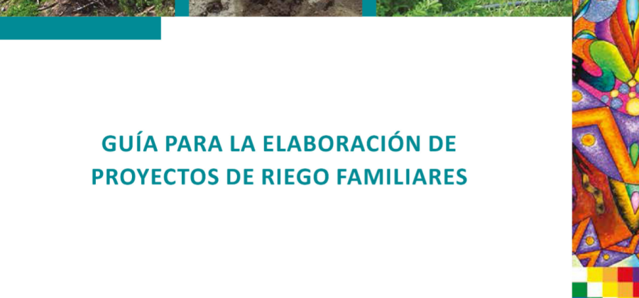 Guia para la elaboracion de proyectos de riego familiares