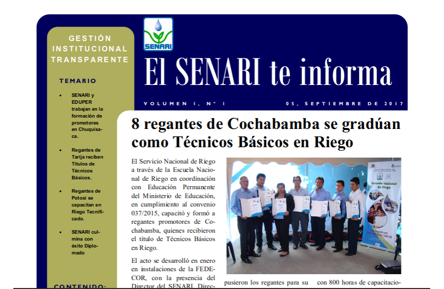 El SENARI te informa