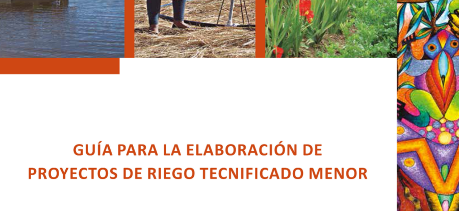 Guia para la elaboración de proyectos de riego tecnificado