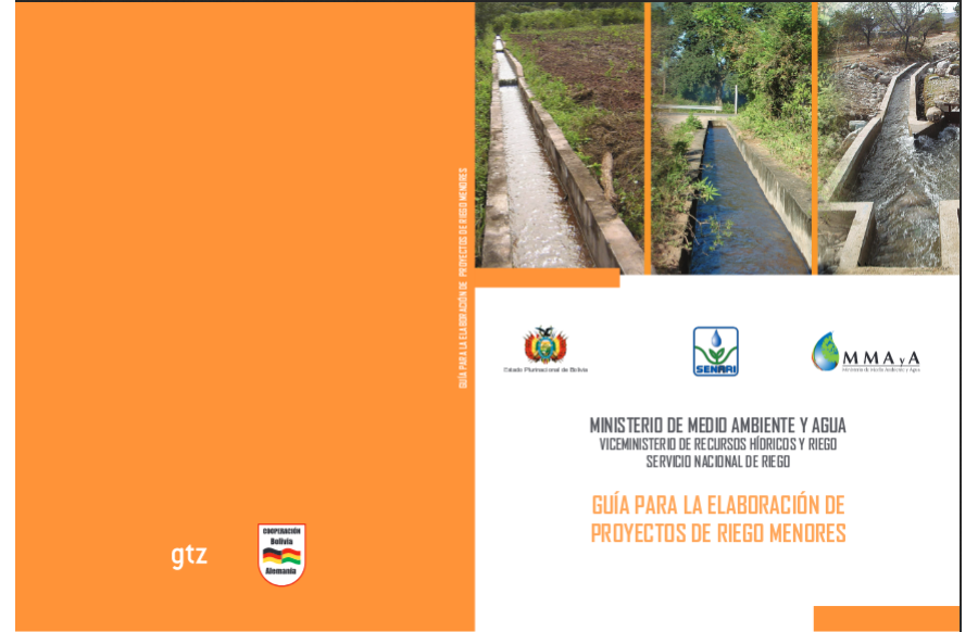 Guia para la elaboracion de proyectos de Riego Menores