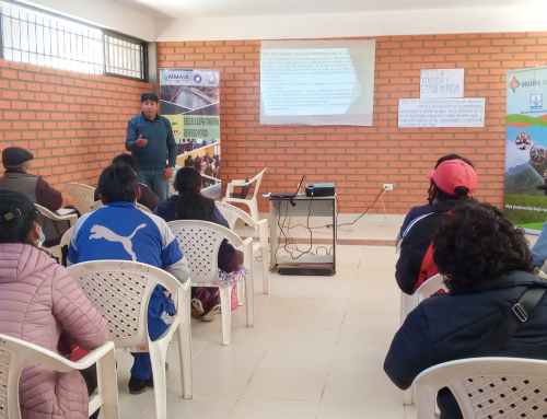 SENARI desarrolló IV Módulo del curso de Técnico Auxiliar en Potosí
