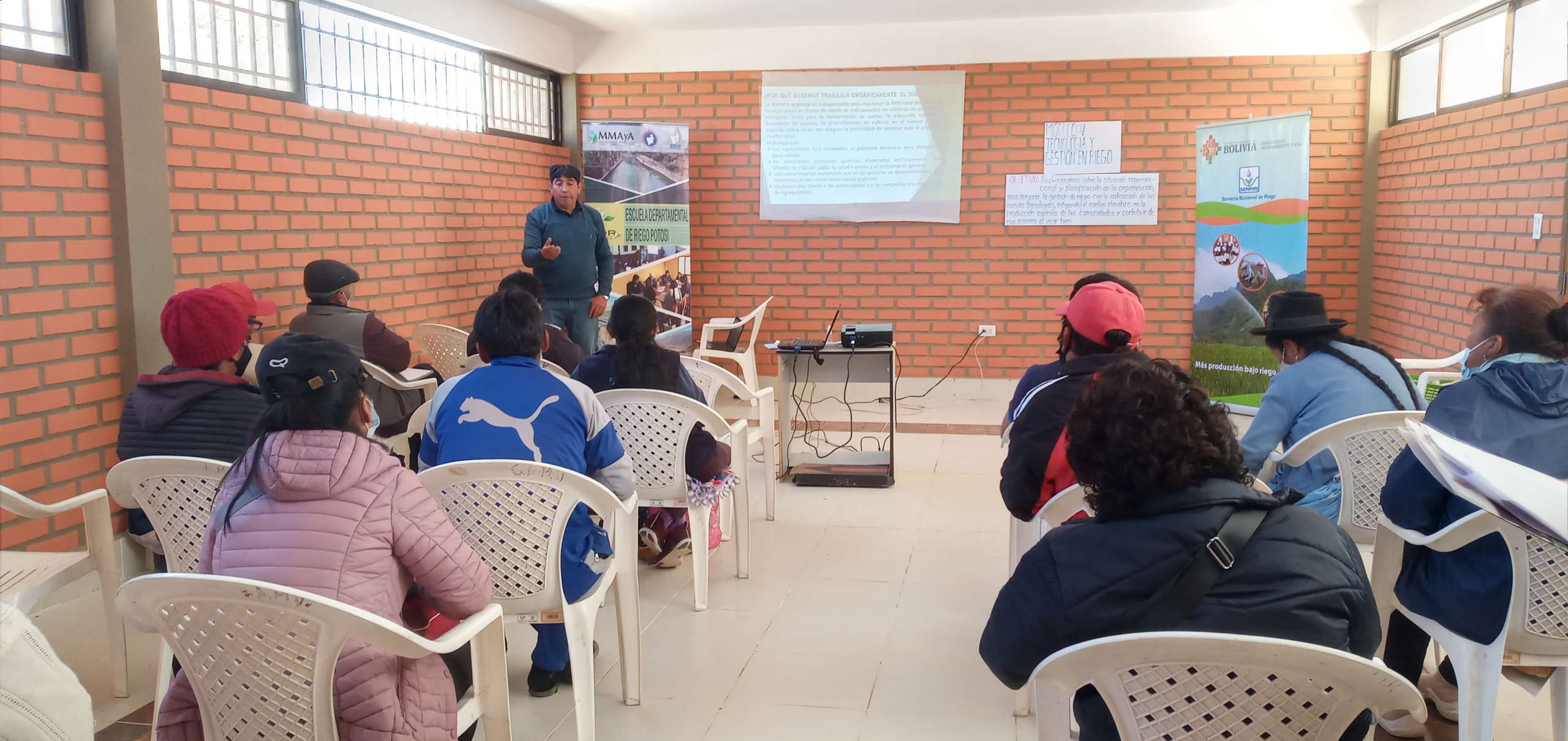 SENARI desarrolló IV Módulo del curso de Técnico Auxiliar en Potosí